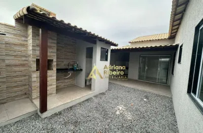 Casa com 2 dormitórios à venda, 55 m² por r$ 250.000,00 - aquarius (tamoios) - cabo frio/rj