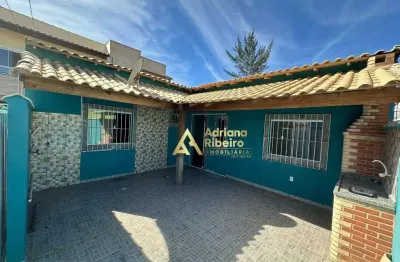 Casa com 2 dormitórios à venda, 55 m² por r$ 190.000,00 - unamar - cabo frio/rj