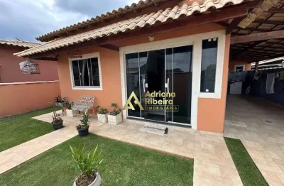 Casa com 2 dormitórios à venda, 90 m² por r$ 400.000 - vivamar (tamoios) - cabo frio/rj