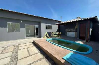 Casa com 2 dormitórios à venda, 80 m² por r$ 230.000 - unamar - cabo frio/rj