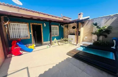 Casa com 2 dormitórios à venda, 70 m² por r$ 265.000,00 - unamar - cabo frio/rj
