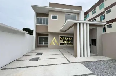 Casa com 3 dormitórios à venda, 160 m² por r$ 810.000,00 - costa azul - rio das ostras/rj