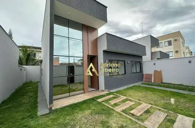 Casa com 3 dormitórios à venda, 83 m² por r$ 500.000 - enseada das gaivotas - rio das ostras/rj