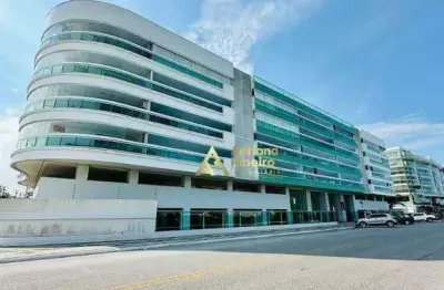 Apartamento com 3 dormitórios à venda, 143 m² por r$ 1.500.000 - praia do forte - cabo frio/rj