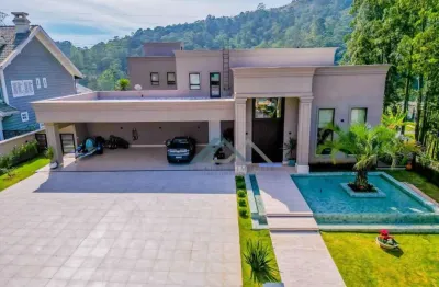 Mansão com 5 suítes, mobiliada à venda, 1000 m² por r$ 32.000.000 - tamboré 1 - barueri/sp