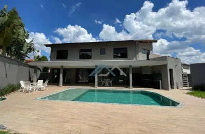 Casa com 3 suítes à venda, 430 m² por r$ 4.200.000 - residencial cinco (alphaville) - santana de parnaíba/sp