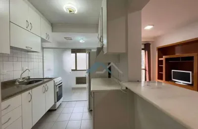Apartamento mobiliado com 2 dormitórios para alugar, 64 m² por r$ 6.260/mês - condomínio paratii - barueri/sp