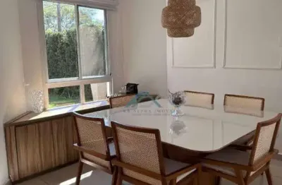 Casa mobiliada com 3 dormitórios, sendo 1 suíte à venda, 220 m² por r$ 1.750.000 - quintas de tamboré - santana de parnaíba/sp