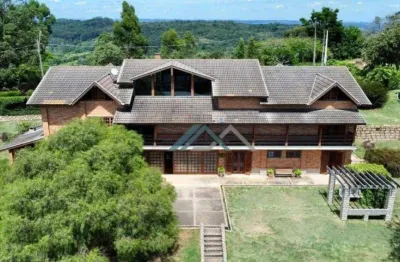 Chácara com 5 suítes à venda, 4760 m² por r$ 2.394.000 - parque valinhos - valinhos/sp
