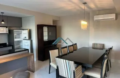 Apartamento mobiliado com 3 dormitórios, sendo 1 suíte para alugar, 110 m² por r$ 11.000/mês - edifício parc athenee - barueri/sp