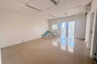 Sala comercial, 55 m² - venda por r$ 450.000 ou aluguel por r$ 3.300/mês - edificio alpha square mall - barueri/sp