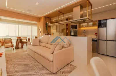 Apartamento porteira fechada com 2 suítes à venda, 80 m² por r$ 1.250.000 - resort bethaville - barueri/sp