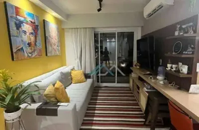 Apartamento mobiliado com 1 suíte à venda, 52 m² por r$ 795.000 - edifício wi-house - barueri/sp