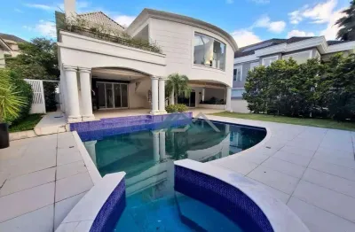 Casa com 5 suítes para alugar, 904 m² por r$ 56.267/mês - tamboré 02 - santana de parnaíba/sp