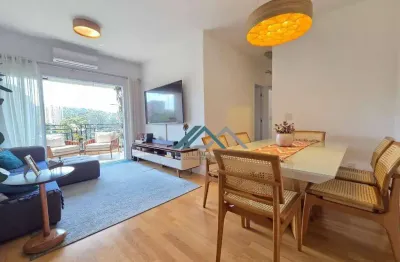 Apartamento com 3 dormitórios, sendo 2 suítes à venda, 101 m² por r$ 1.350.000 - edifício bosque tamboré - santana de parnaíba/sp