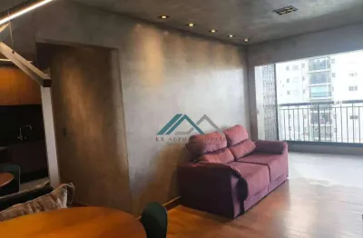 Apartamento semimobiliado com 2 dormitórios, sendo 1 suíte à venda, 68 m² por r$ 700.000 - reserva do alto - barueri/sp