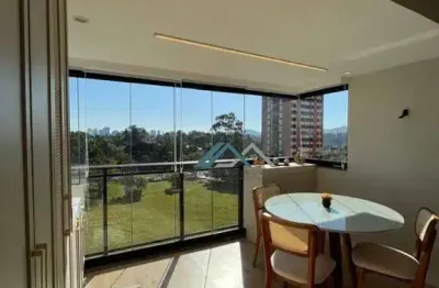 Apartamento mobiliado com 2 suítes à venda, 64 m² por r$ 1.380.000 - aruanã - barueri/sp