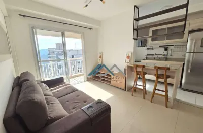 Apartamento mobiliado com 1 dormitório à venda, 50 m² por r$ 630.000 - edifício hit - barueri/sp