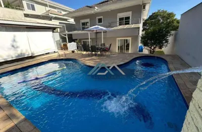 Casa com 4 suítes, 340 m² - venda por r$ 2.500.000 ou aluguel por r$ 13.500/mês - tarumã - santana de parnaíba/sp