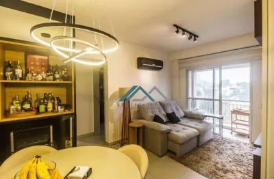 Apartamento com 1 dormitório à venda, 50 m² por r$ 650.000 - edifício hit - barueri/sp