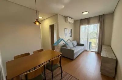 Apartamento mobiliado com 2 dormitórios para alugar, 52 m² por r$ 4.874/mês - vida nova barueri - barueri/sp