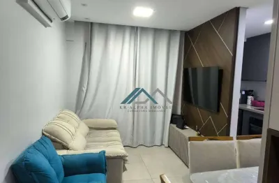Apartamento com 2 dormitórios, sendo 1 suíte, 58 m² - venda por r$ 477.000 ou aluguel por r$ 3.529/mês - trilha dos parques - barueri/sp