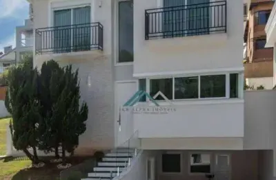Casa mobiliada com 4 suítes à venda, 324 m² por r$ 5.675.000 - alphaville 03 - santana de parnaíba/sp