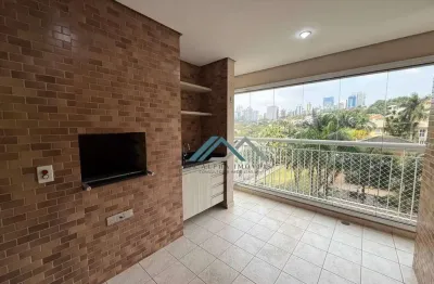 Apartamento com 2 dormitórios, sendo 1 suíte para alugar, 79 m² por r$ 6.200/mês - london ville - barueri/sp