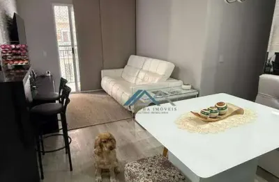 Apartamento mobiliado com 3 dormitórios, sendo 1 suíte à venda, 66 m² por r$ 650.000 - condomínio inspire barueri - barueri/sp