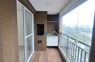 Cobertura duplex com 1 suíte, 80 m² - venda por r$ 1.170.000 ou aluguel por r$ 5.451/mês - edifício splendya 2 - barueri/sp