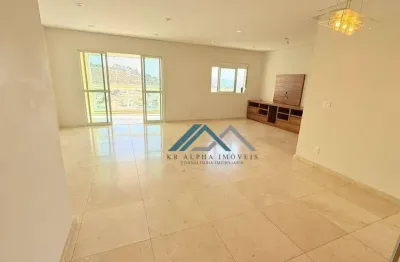 Apartamento com 3 dormitórios, sendo 1 suíte para alugar, 133 m² por r$ 11.000/mês - condomínio resort tamboré - santana de parnaíba/sp