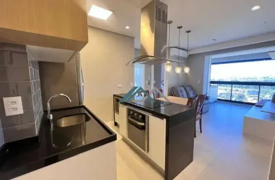 Apartamento mobiliado com 2 dormitórios para alugar, 49 m² por r$ 4.800/mês - cosmopolitan bethaville - barueri/sp