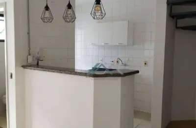 Apartamento duplex com 2 dormitórios para alugar, 68 m² por r$ 4.281,09/mês - edifício duplex house - barueri/sp