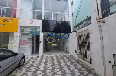 R$ 4 mil pacote. loja comercial para locação na vila belmiro em santos-sp: 1 sala, 1 vaga de garagem, 50m² de área.