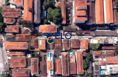 R$ 500.000,00 - terreno à venda em santos-sp, no bairro boqueirão, com 224,40 m² sendo 11 de frente por 20,40.