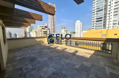 R$ 5.520.000,00 milhões!  cobertura duplex à venda em santos-sp, boqueirão! 4 quartos, 1 suíte, 2 salas, 5 banheiros, 495m².