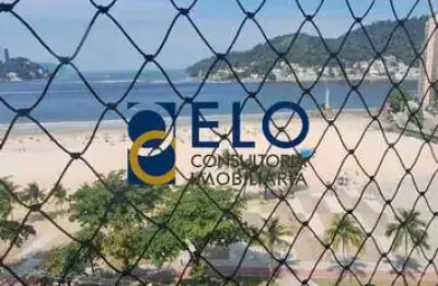 R$ 287.000,00 -apartamento à venda no centro de são vicente-sp: 1 quarto, 2 salas, 1 banheiro, 1 vaga de garagem, 55,73 m² de área.