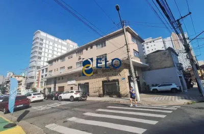 R$ 4.800. excelente oportunidade de locação de sala comercial em condomínio no boqueirão, santos-sp: 3 salas, 3 banheiros, 90m² de área.