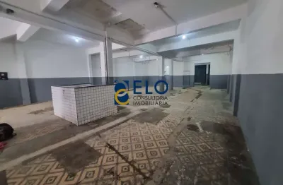 Barracão comercial para locação na vila nova em santos-sp: 1 sala, 2 banheiros, 312m² de área.