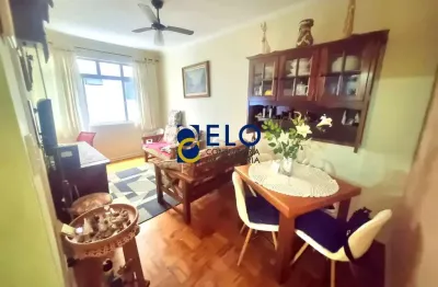 R$ 555 mil - apartamento à venda em santos-sp, pompéia: 2 quartos, 1 sala, 2 banheiros, 1 vaga de garagem  demarcada , 67,00 m².