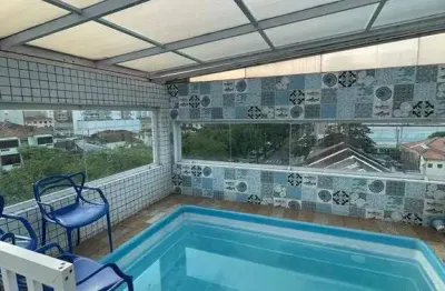 1,330 milhao. imperdível: apartamento para venda em santos-sp, 4 quartos, 2 suítes, 2 vagas, 154m² no campo grande!