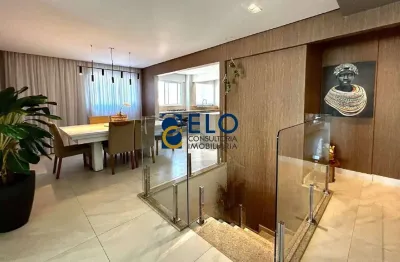 Imperdível cobertura de 3 quartos e 2 suítes no bairro tupi, praia grande-sp: 218m² de puro luxo!