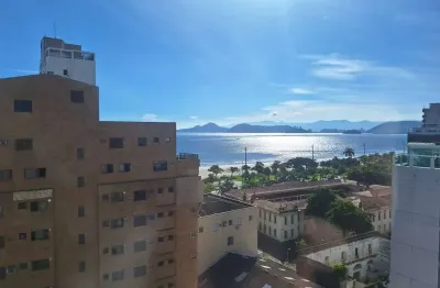 R$ 1,8 milhão. cobertura de luxo à venda em santos-sp, bairro aparecida: 3 quartos, 2 suítes, 2 salas, 4 banheiros, 1 vaga de garagem, 220m²!