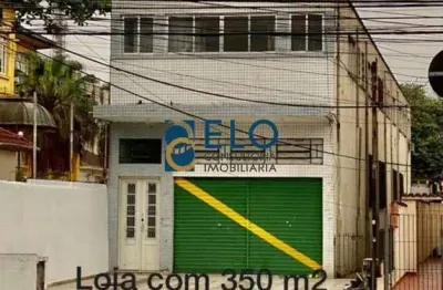 R$ 25 mil. oportunidade única: loja comercial na vila mathias, santos-sp, 570m², 8 salas e banheiros