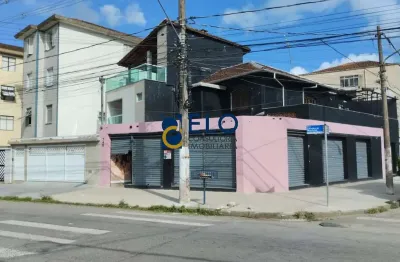 Loja comercial para locação em santos-sp, bairro marapé: 3 salas, 3 banheiros, 225m² de área.