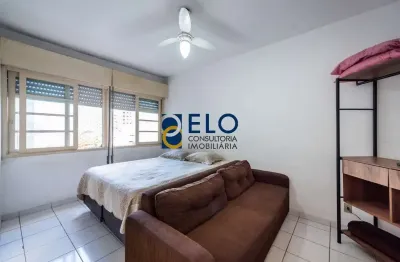 Apartamento para locação no embaré, santos/sp: kitnete com 35m². venha conferir!