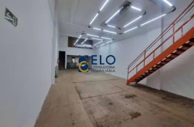 Galpão Comercial para venda ou locação, localizado em Santos-SP,  300m² de área construída, 550 mt² de terreno.