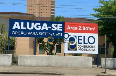R$ 200 mil + iptu. terreno comercial de 2.841m² para locação no gonzaga, santos-sp: oportunidade única!
