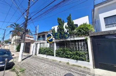R$ 1,5 milhão. imperdível oportunidade! casa à venda em santos-sp, bairro aparecida: 3 quartos, 5 salas, 3 banheiros, 3 vagas de garagem, 295m²