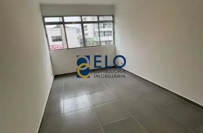 R$ 2.900. apartamento para locação no gonzaga, santos-sp: 2 quartos, 1 sala, 1 banheiro, 1 vaga de garagem, 70m² de área.